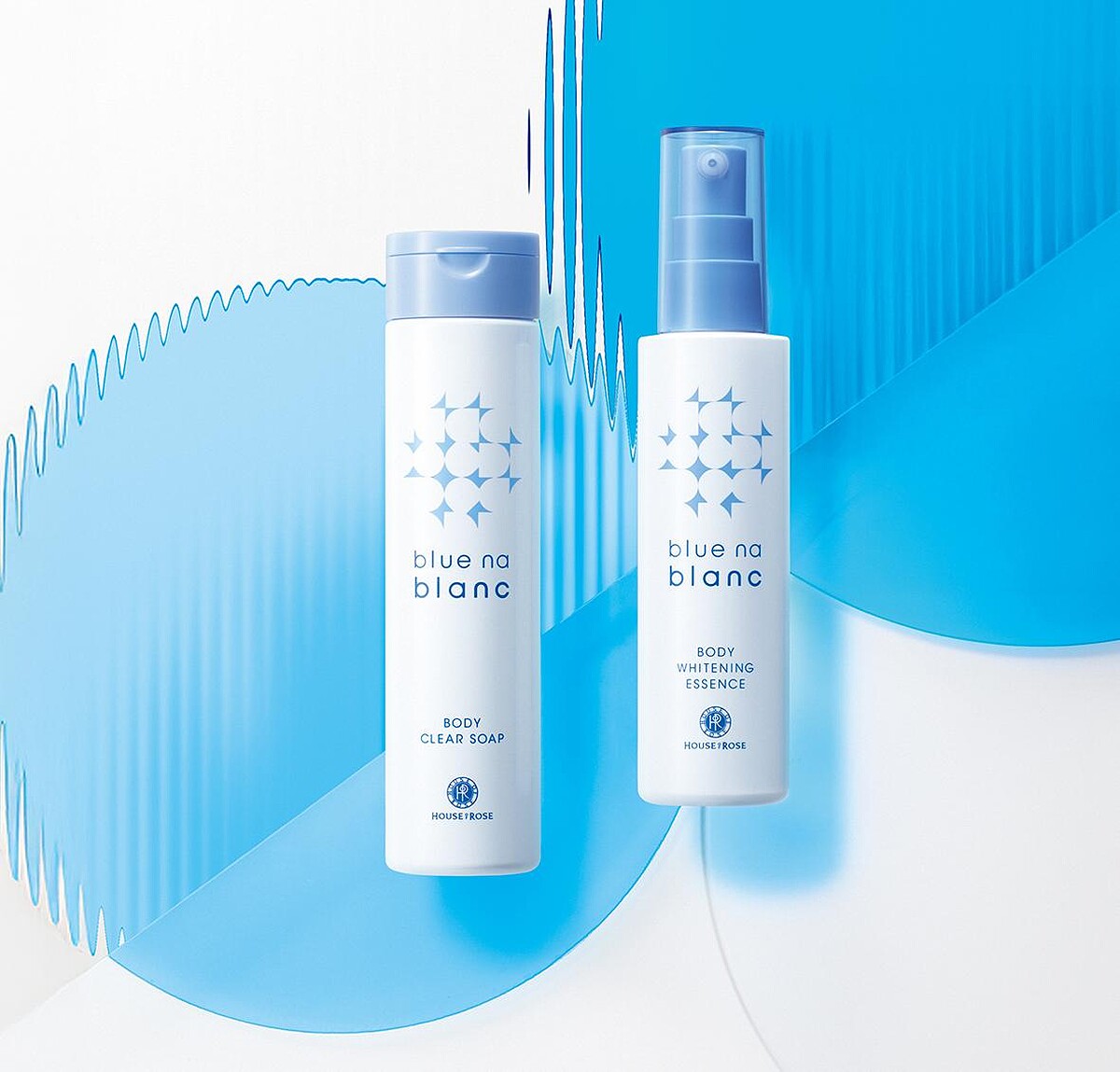 House of Rose湛藍無瑕淨膚沐浴露200ml，NT780