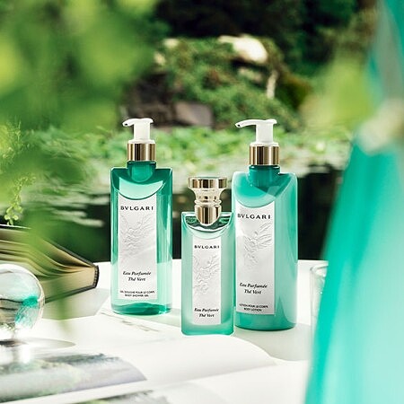 寶格麗綠茶中性香氛沐浴膠300ml，NT2,375