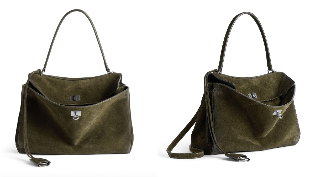 Balenciaga Rodeo麂皮手袋NT.146,000