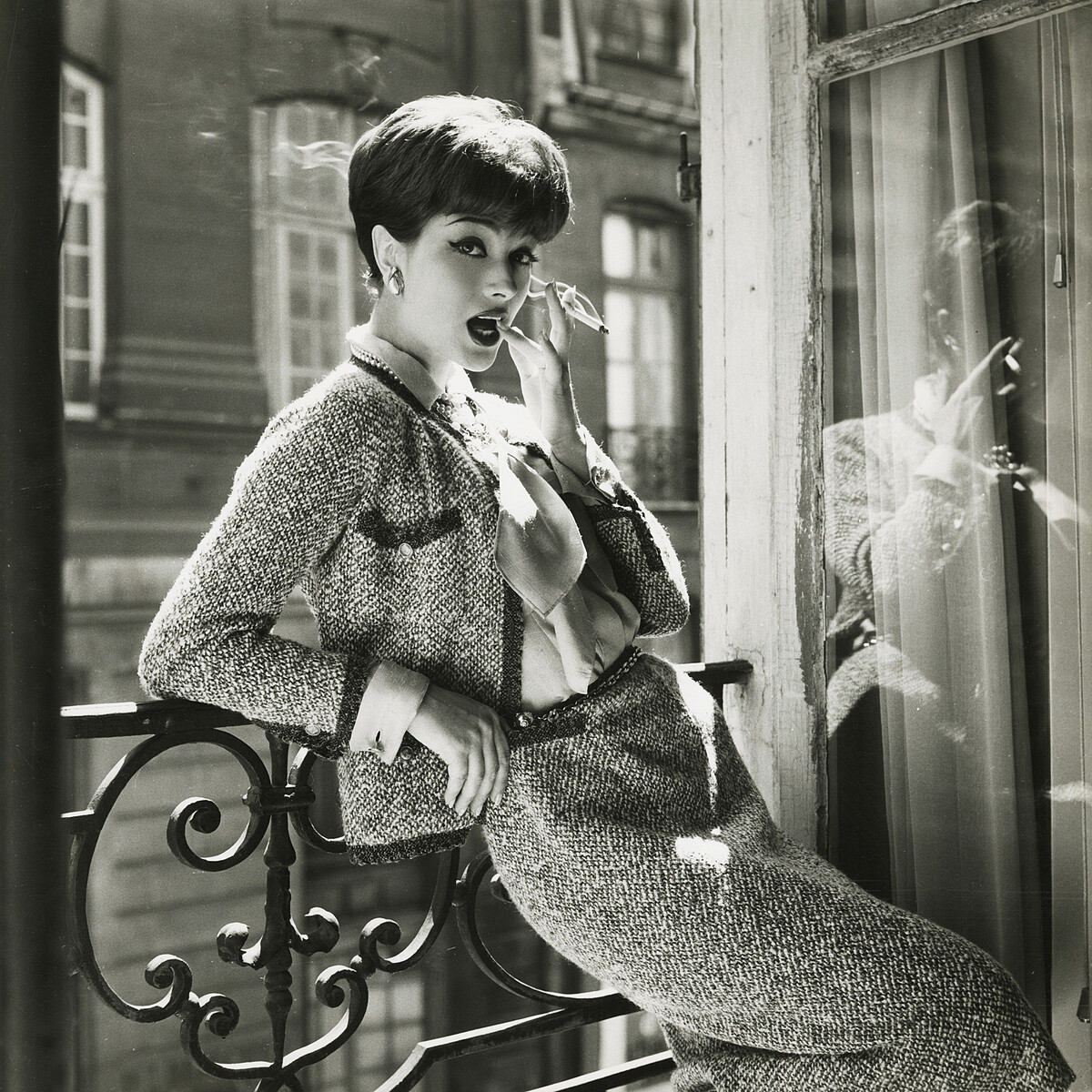 〈Marie-Hélène Arnaud , 1958 — photographed by Forlano〉