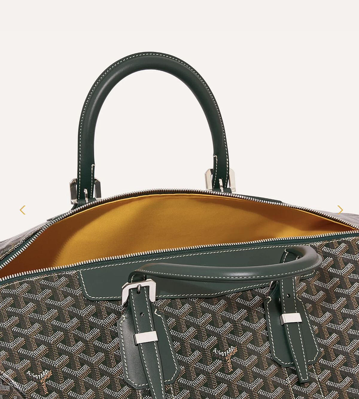 Goyard限量Bowling 45手提行李袋。
