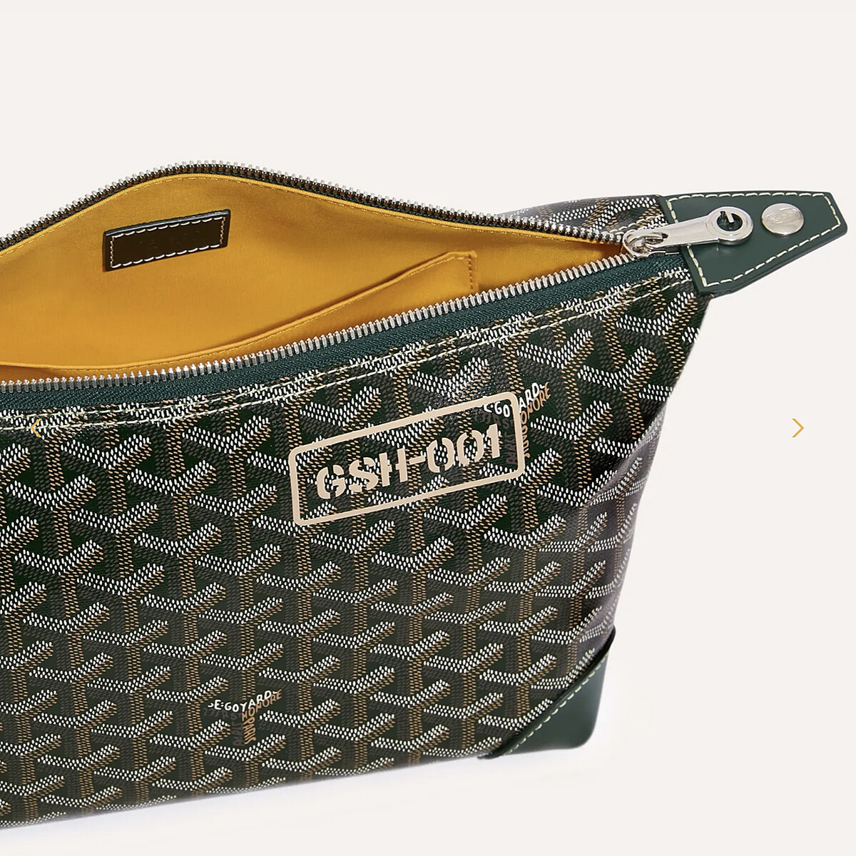 Goyard限量Bowling 25 盥洗包。