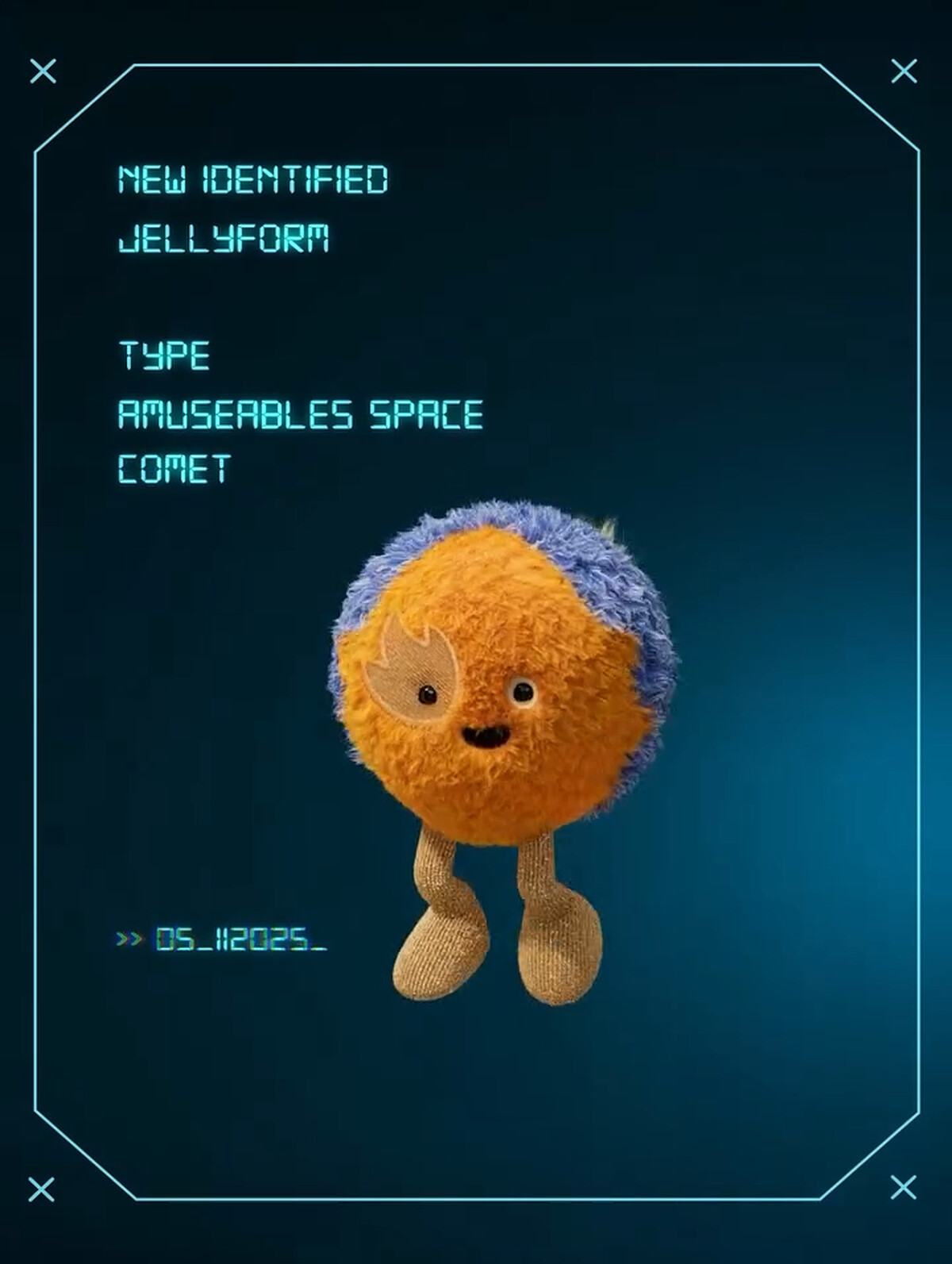 Jellycat首爾限時快閃店的Amuseables Space Comet（圖片來源／Jellycat官網）