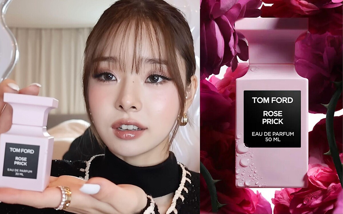 Photo/ 翻攝 YouTube @THE 프리지아、TOM FORD 禁忌玫瑰淡香精 50ml，NT7,280