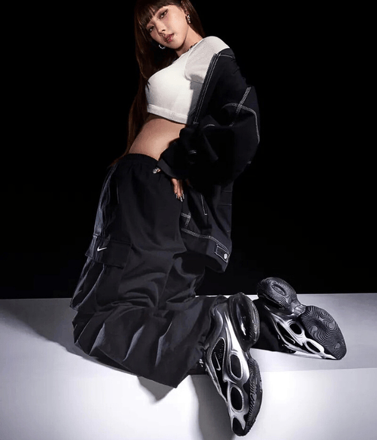 Aespa Karina with Nike Air Max Muse.