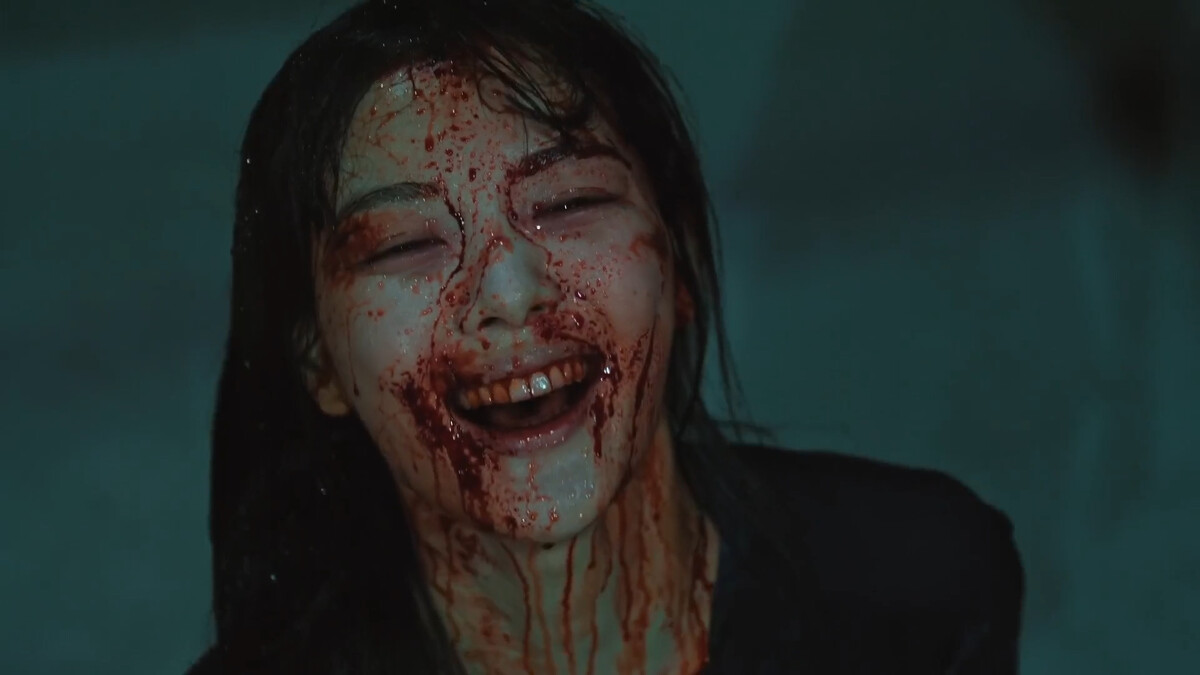 白雅珍殺了父親最後仰天長笑，表現出無比暢快的情緒，因為終於斷開了枷(家)鎖