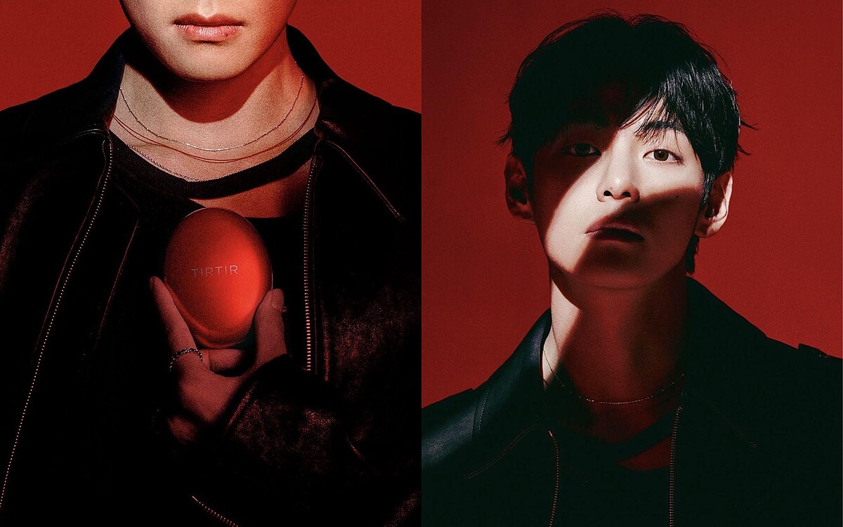 TIRTIR 全球品牌代言人：BTS V，Photo/ IG @tirtir_official