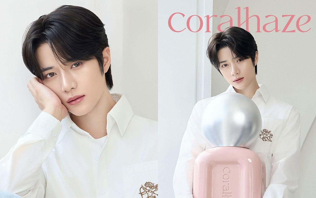 Coralhaze 品牌代言人：TOMORROW X TOGETHER BEOMGYU，Photo/ IG @coralhaze_beauty