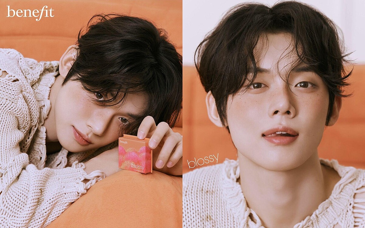 Benefit 品牌代言人：TOMORROW X TOGETHER YEONJUN，Photo/ IG @benefitcosmeticskorea