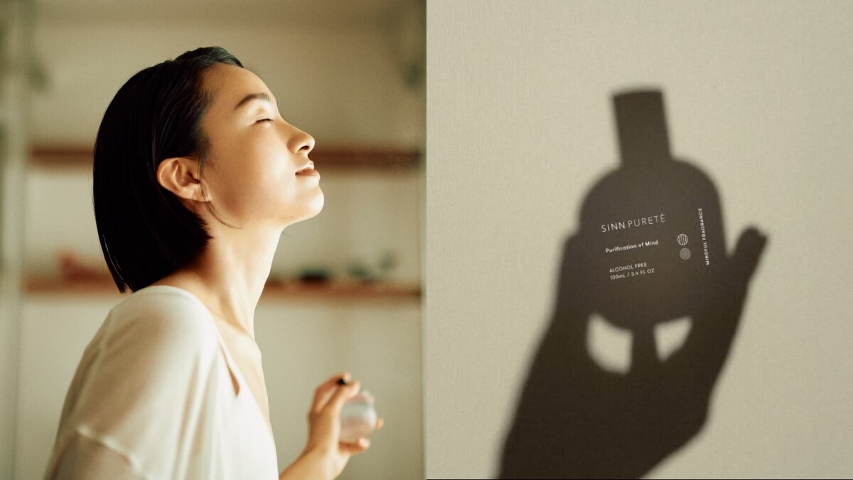 SINN PURET&Eacute;心樸優Mindful Fragrance無酒精正念香氛系列形象圖。
