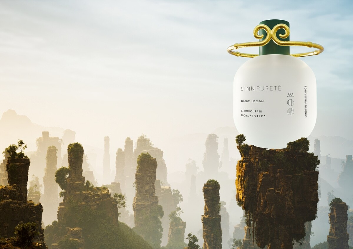 SINN PURETÉ心樸優Dream Catcher悟空好眠聯名款無酒精正念香氛形象圖。