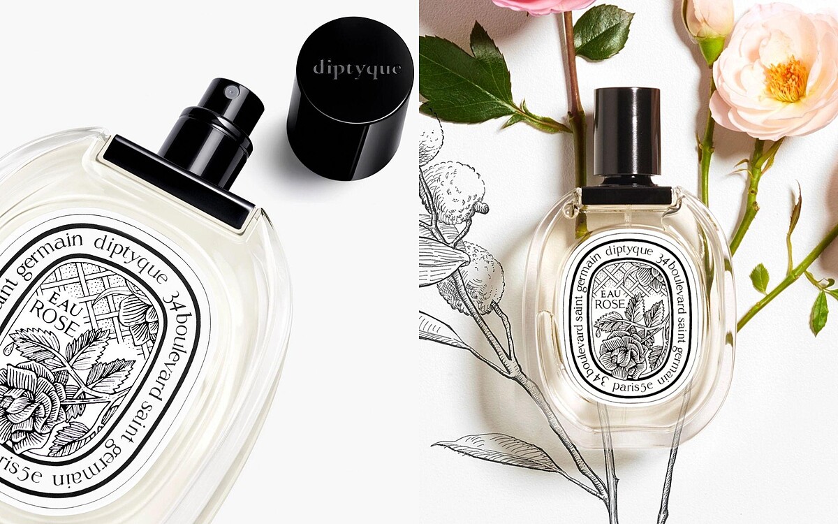 Diptyque Eau Rose 玫瑰之水淡香水，50ml NT4,000、100ml NT5,500