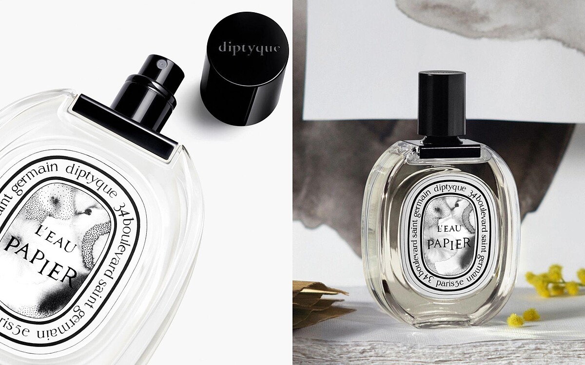 Diptyque L'Eau Papier 紙墨之水淡香水，50ml NT4,000、100ml NT5,500
