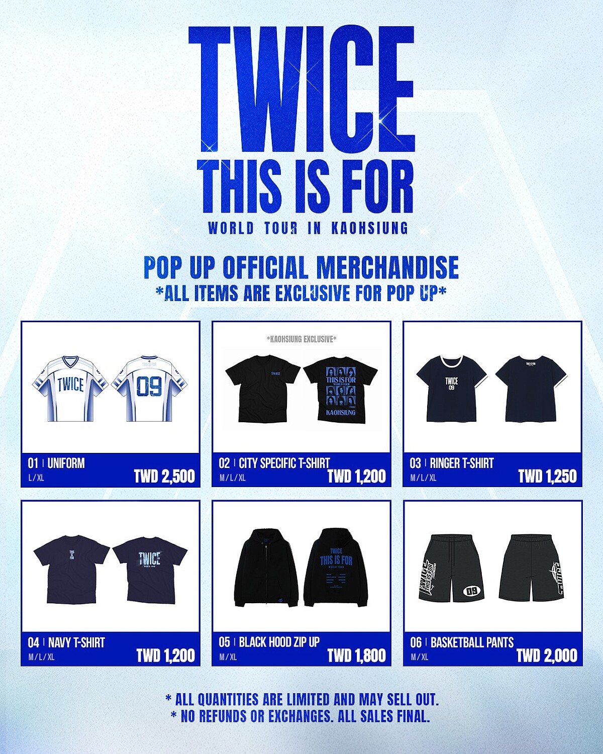 TWICE高雄快閃店週邊 Photo / Live Nation Taiwan理想國