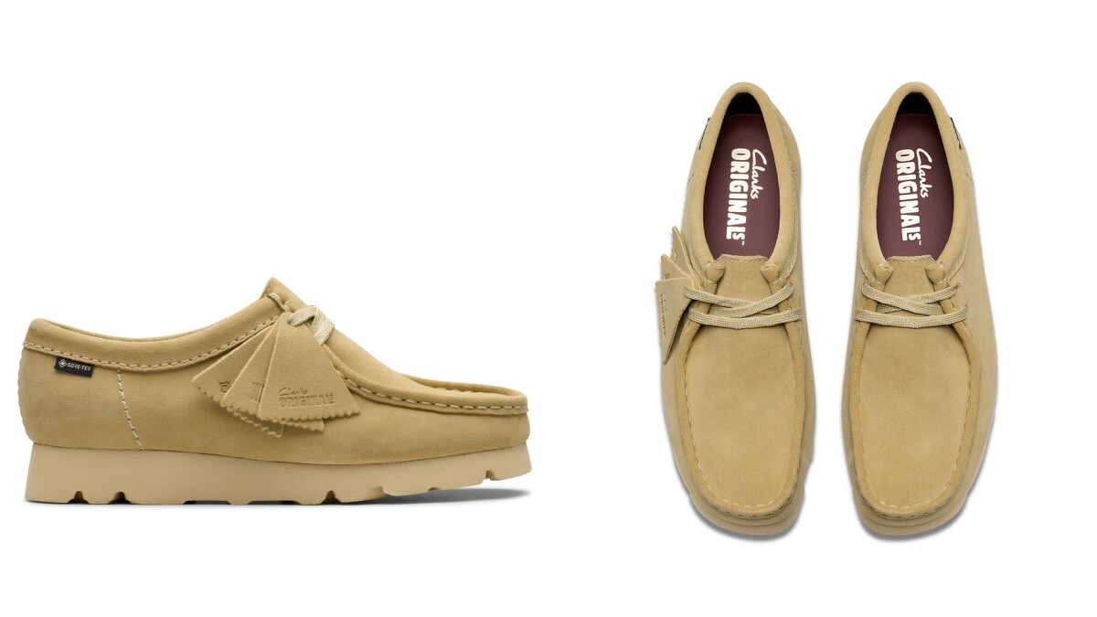 Clarks Originals- Wallabee GTX防水袋鼠鞋 NT.8,880