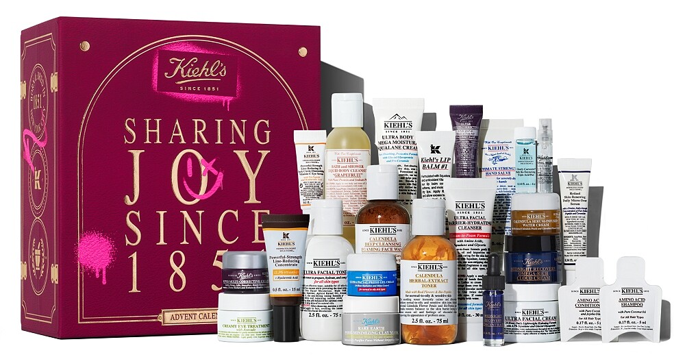 Kiehl’s契爾氏2025聖誕經典派對倒數月曆,NT3,980