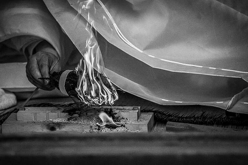 2023, Sacred fire &copy; Yasumichi Morita