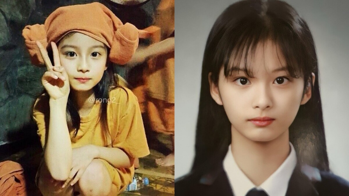 網路上瘋傳的Sullyoon薛侖照片，可以看出他真的是從小就漂亮(Photo/IG@sullyoon_tw)。