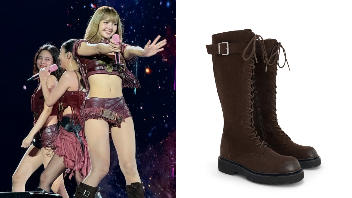 BLACKPINK LISA 《DEADLINE》演唱會同款CHARLES &amp;amp; KEITH單品幫你找到！帥氣造型一次看