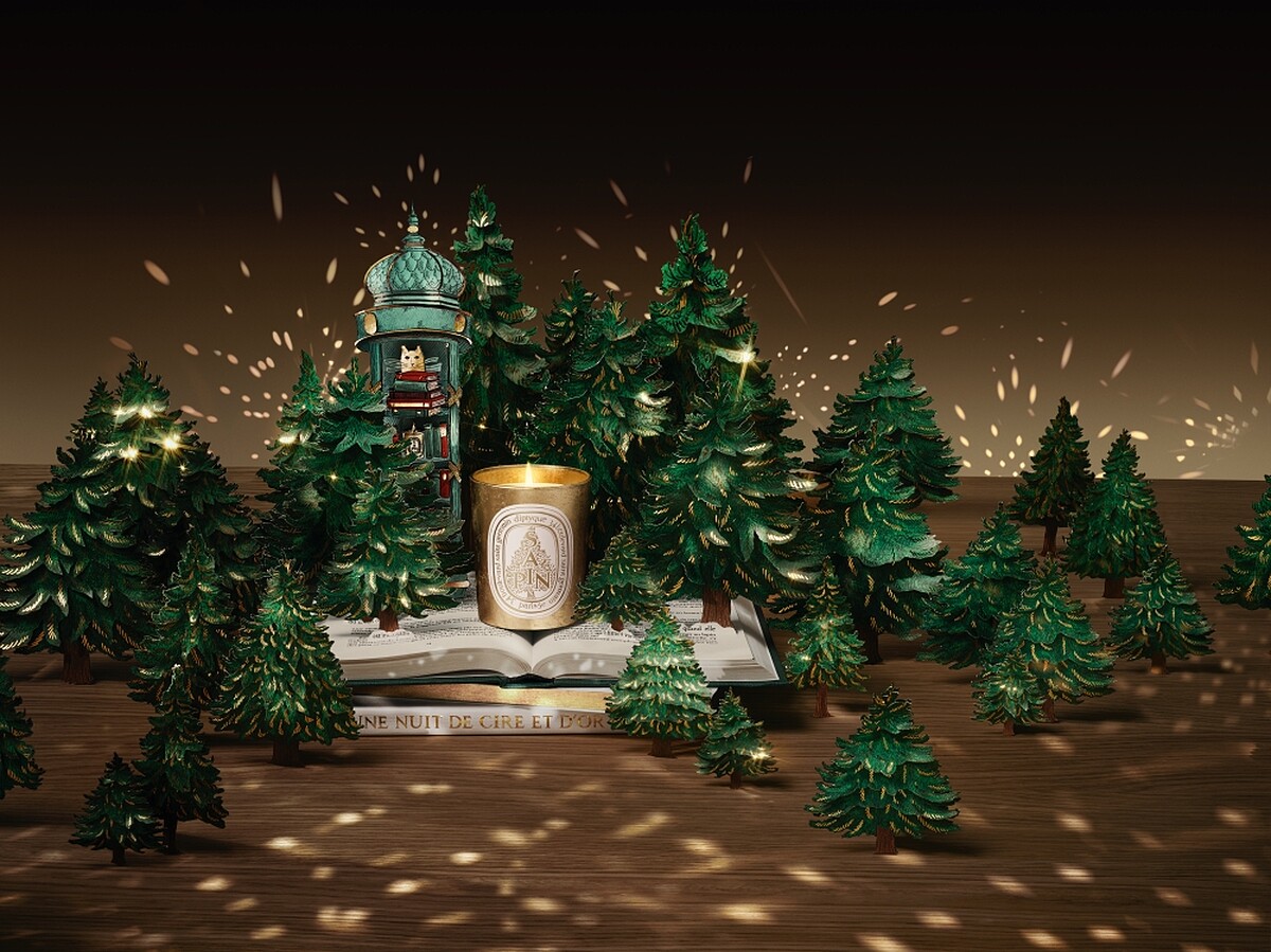 DIPTYQUE 2025聖誕限量蠟燭-冷杉70g,NT1,650、190g,NT2,750