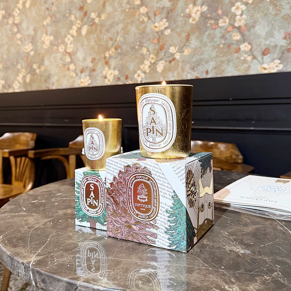 DIPTYQUE 2025聖誕限量蠟燭-冷杉70g,NT1,650、190g,NT2,750