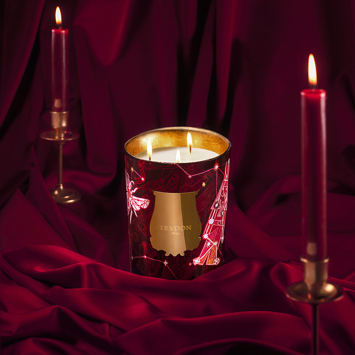 Trudon聖誕限定星界系列NAZARETH聖星香氛蠟燭270g,NT5,180、800g,NT13,880、2.8kg,NT25,980