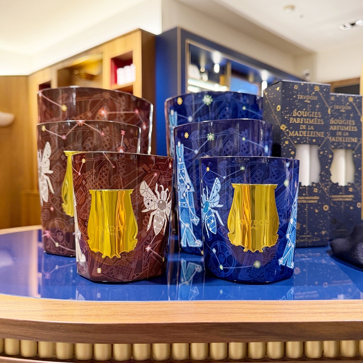 Trudon聖誕限定星界系列(左)LIBRA天衡香氛蠟燭270g,NT5,180、800g,NT13,880、2.8kg,NT25,980