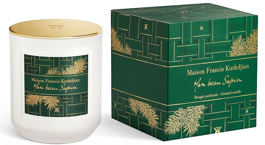 Maison Francis Kurkdjian 2025 Mon beau Sapin限量耶誕冷衫蠟燭300g,NT 4,180