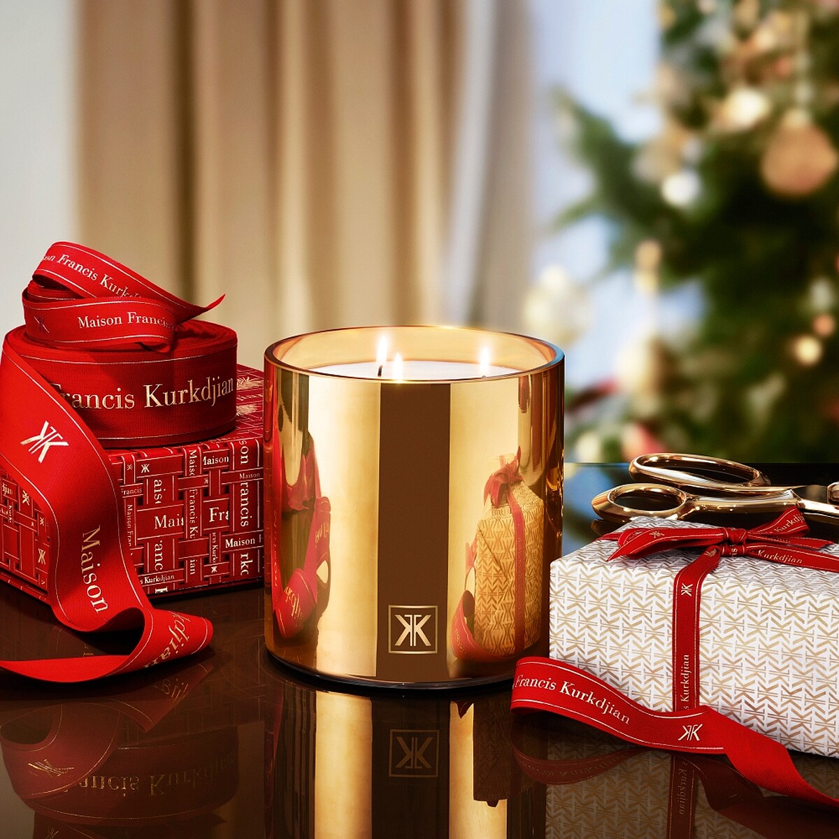 Maison Francis Kurkdjian 2025限量耶誕冷杉蠟燭1.6kg,NT15,800