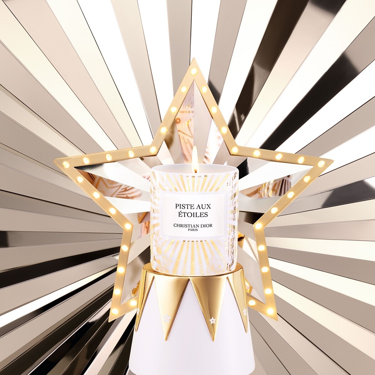 迪奧香氛世家奇幻星願香氛蠟燭,NT4,000