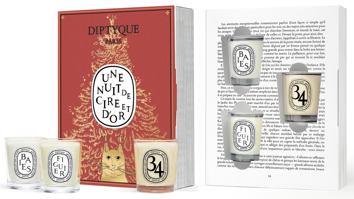 DIPTYQUE 2025聖誕限量驚喜包-迷你蠟燭，NT1,900