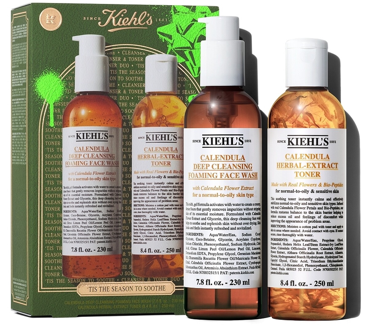 Kiehl&rsquo;s穩膚透亮金盞花禮盒，NT2,240