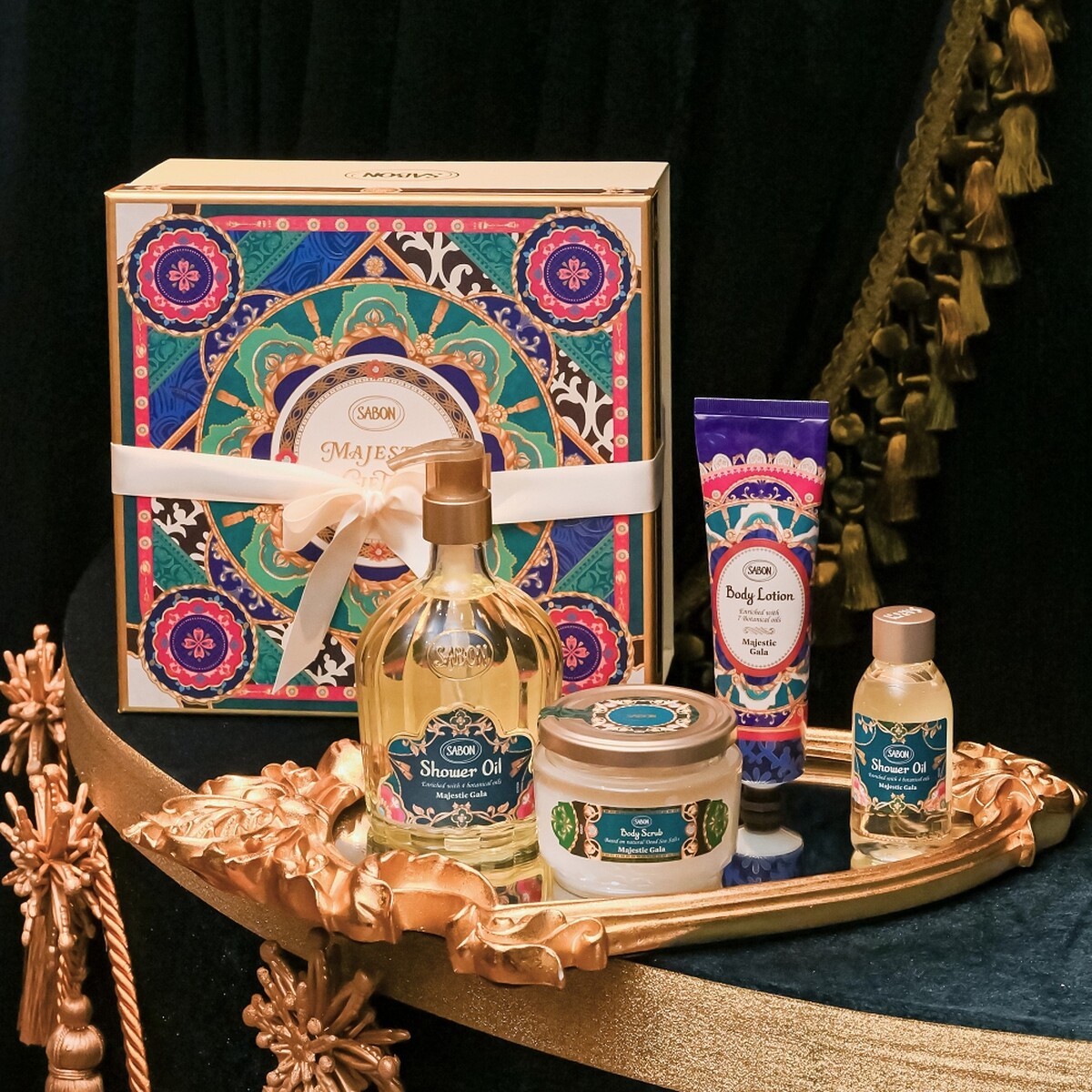 SABON流光夜宴香潤夜色禮盒，NT4,280