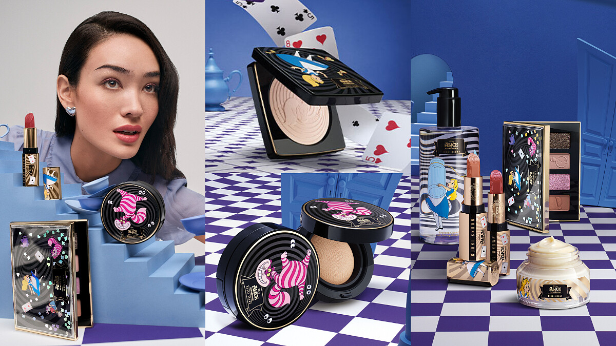 可愛聯名再一波！Bobbi Brown X《愛麗絲夢遊仙境》限量彩妝帶你飛往童話世界～經典角色超萌登場，為年末派對、節慶約會妝容夢幻應援！