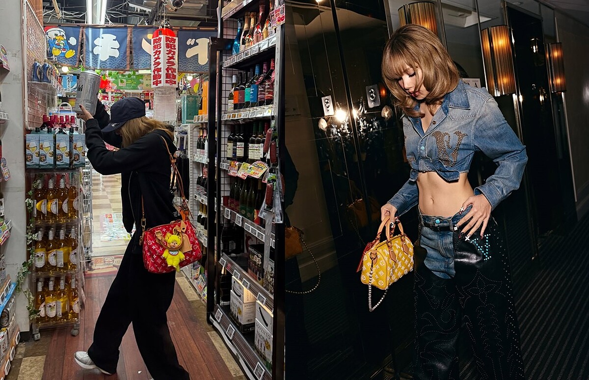 近期Lisa背上身的Speedy P9 25 紅色款及特殊訂製款手袋，火速成為時尚迷的入手目標。