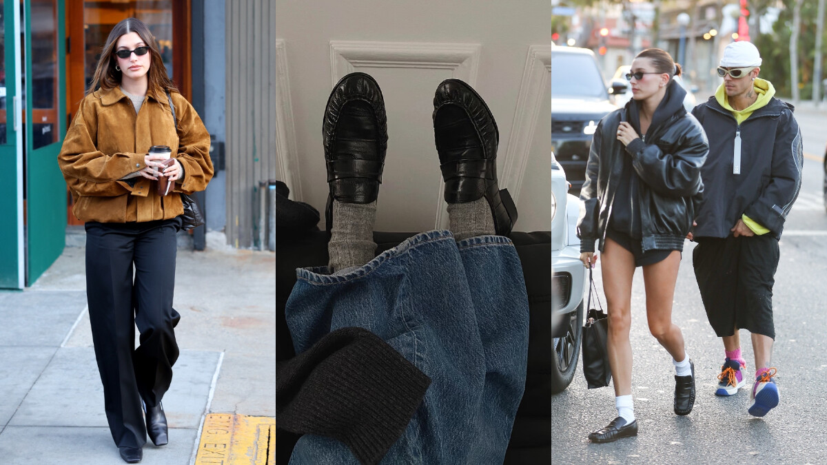 2025熱門單品樂福鞋你跟上了嗎？5雙Hailey Bieber同款樂福鞋值得投資！