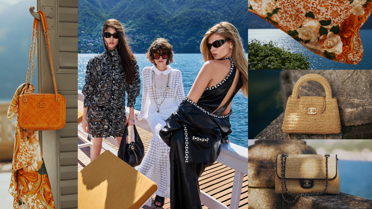 Chanel2025/26 Cruise度假系列打造電影式假期，Mario Sorrenti執掌廣告、香奈兒最新包款、配件一次看