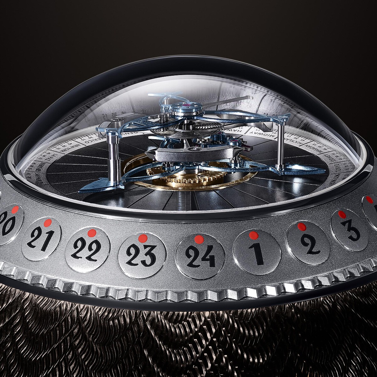 Anton Suhanov，St. Petersburg Easter Egg Tourbillon Clock