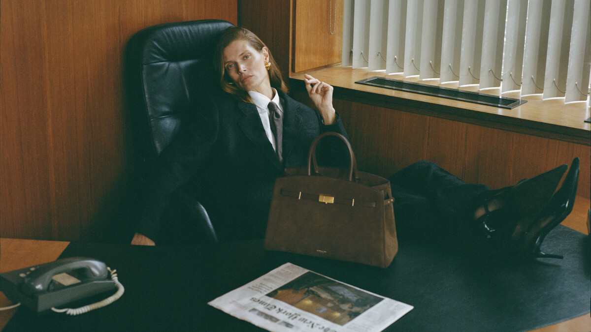 Midi Hudson mocha suede