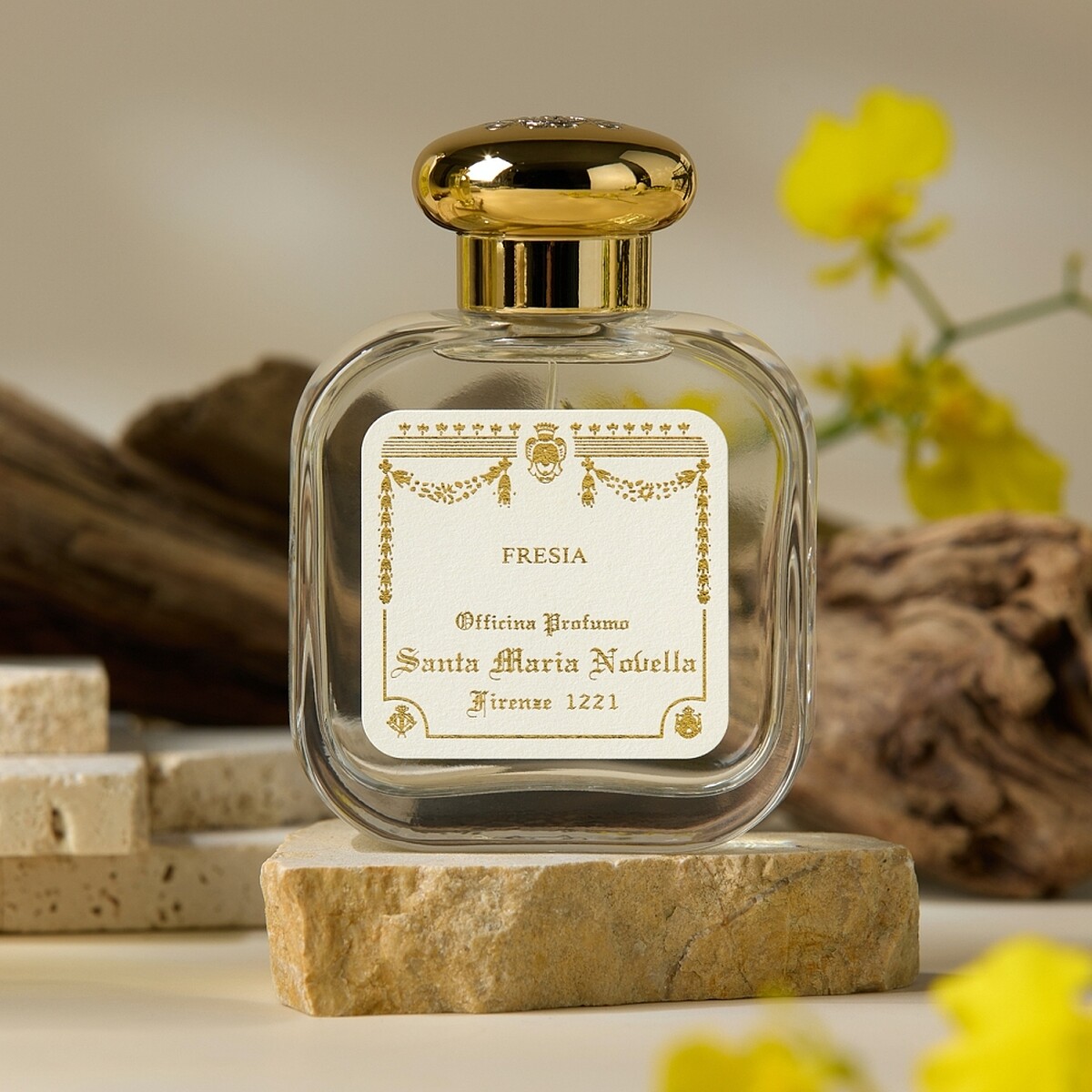 Santa Maria Novella(SMN) Fresia純淨小蒼蘭香水50ml，NT3,450、100ml，NT5,080