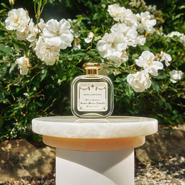Santa Maria Novella(SMN) FRosa Gardenia玫瑰梔子花香水50ml，NT3,450、100ml，NT5,080