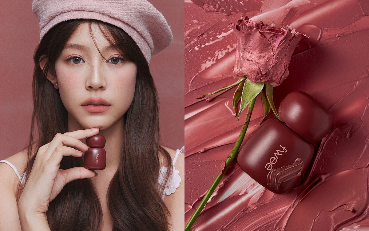 fwee 玫瑰心動鎖色唇露