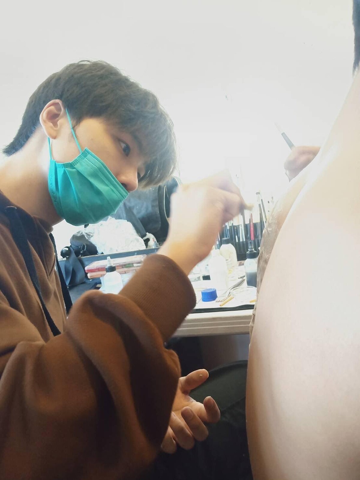 特效化妝儲旭工作照