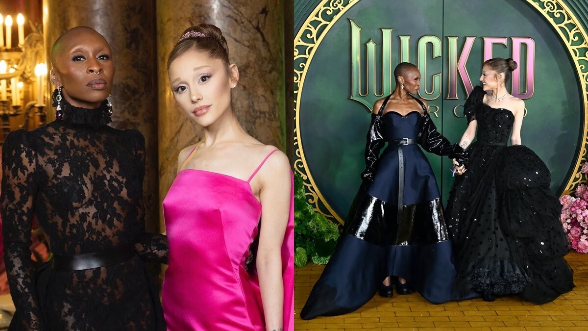 Ariana與Cynthia的友情令人羨慕！《魔法壞女巫2》閨密紅毯都穿什麼？時尚亮點一次看