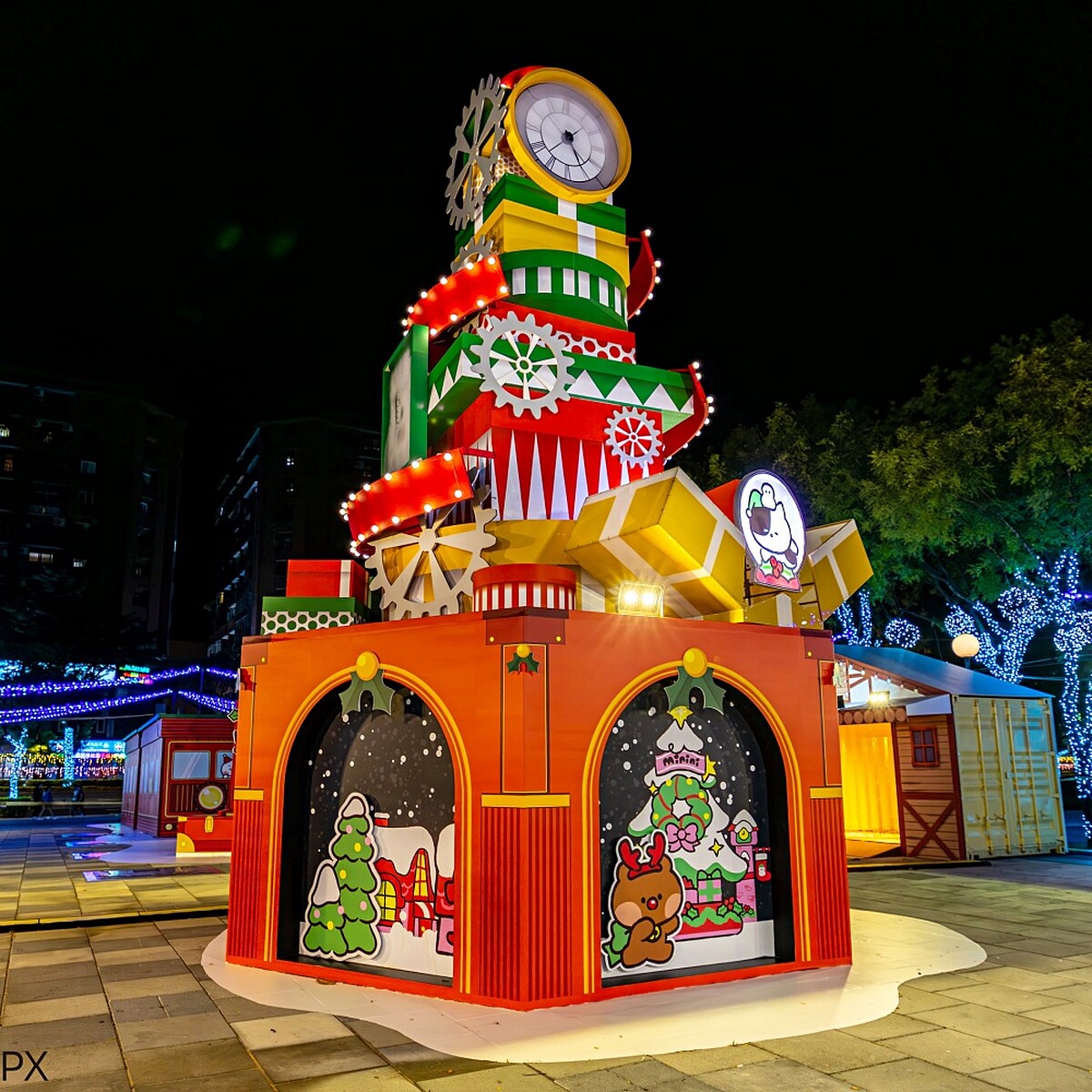 2025新北耶誕城 魔幻時鐘塔