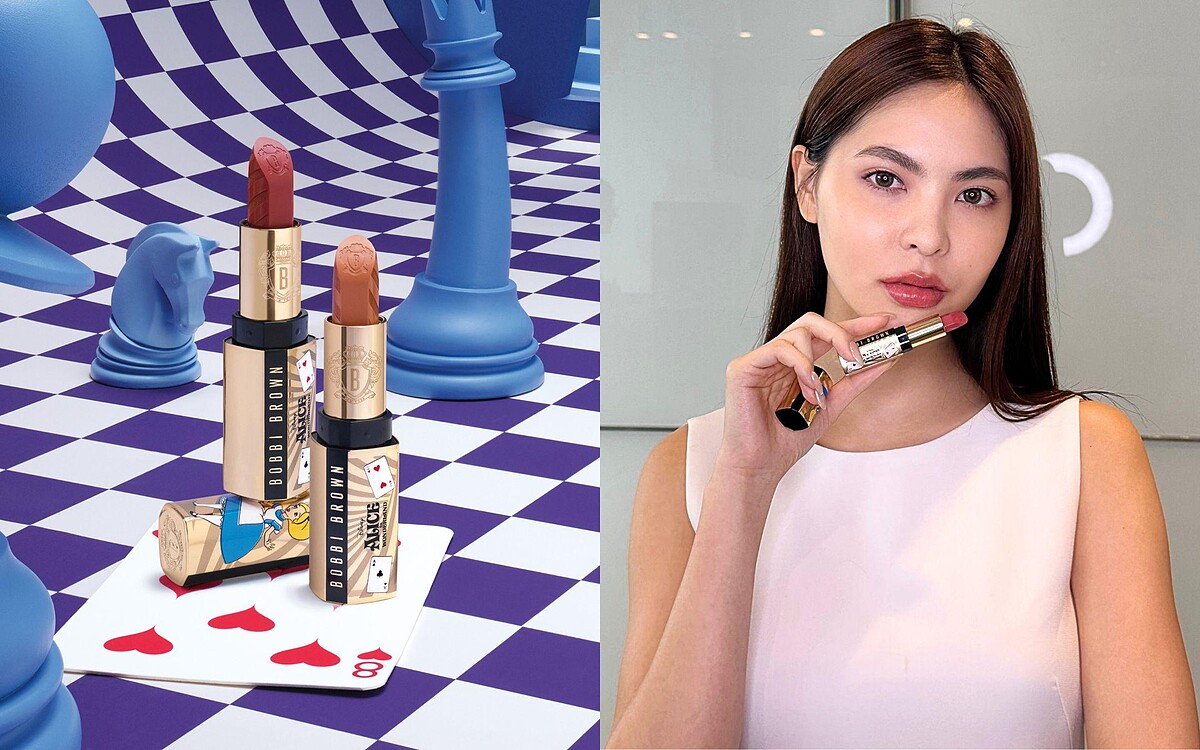 Bobbi Brown 愛麗絲夢遊仙境系列 金緻緞光唇膏，NT1,450