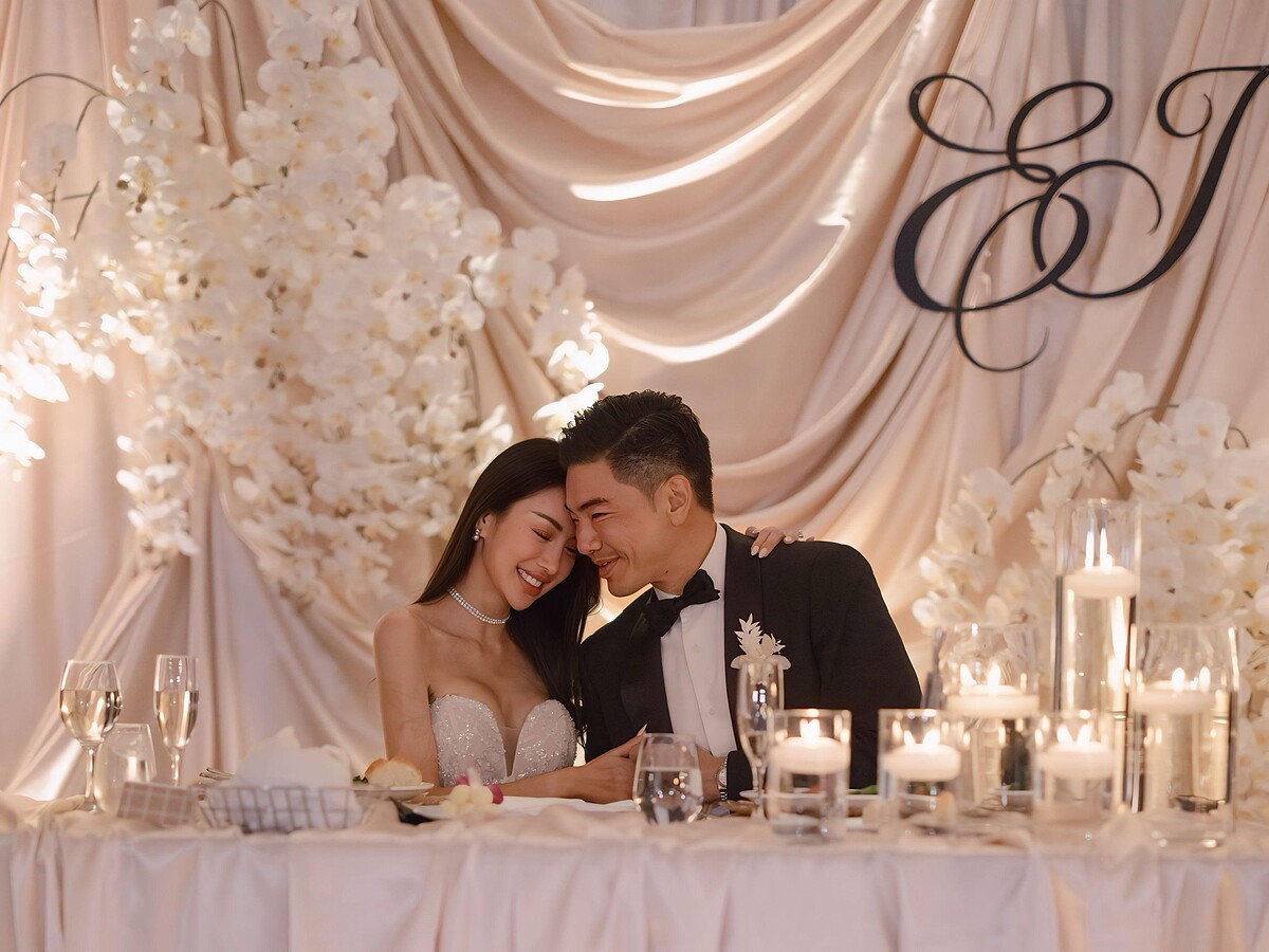 孔令奇、Eunice婚禮照