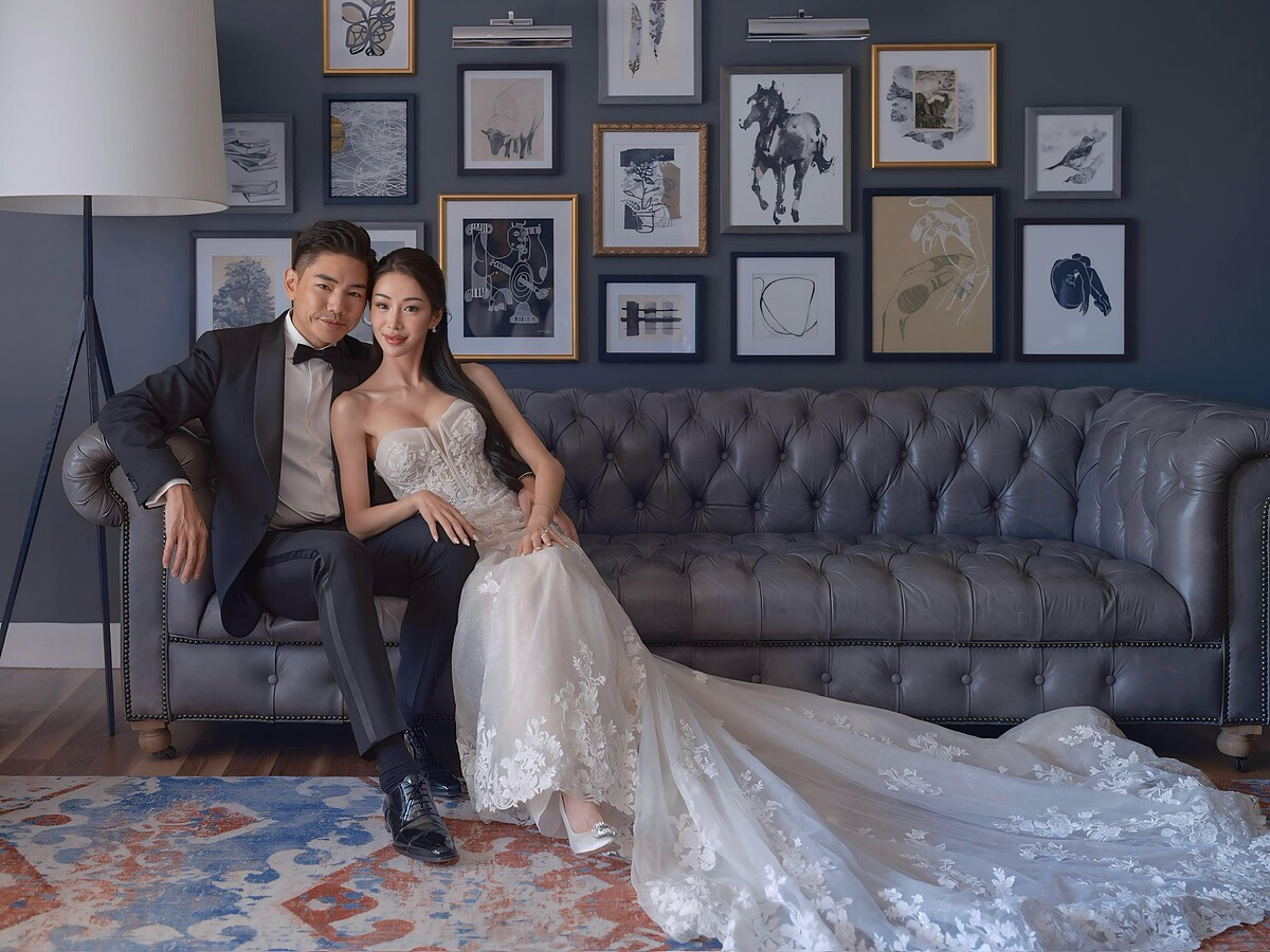 孔令奇、Eunice婚禮照