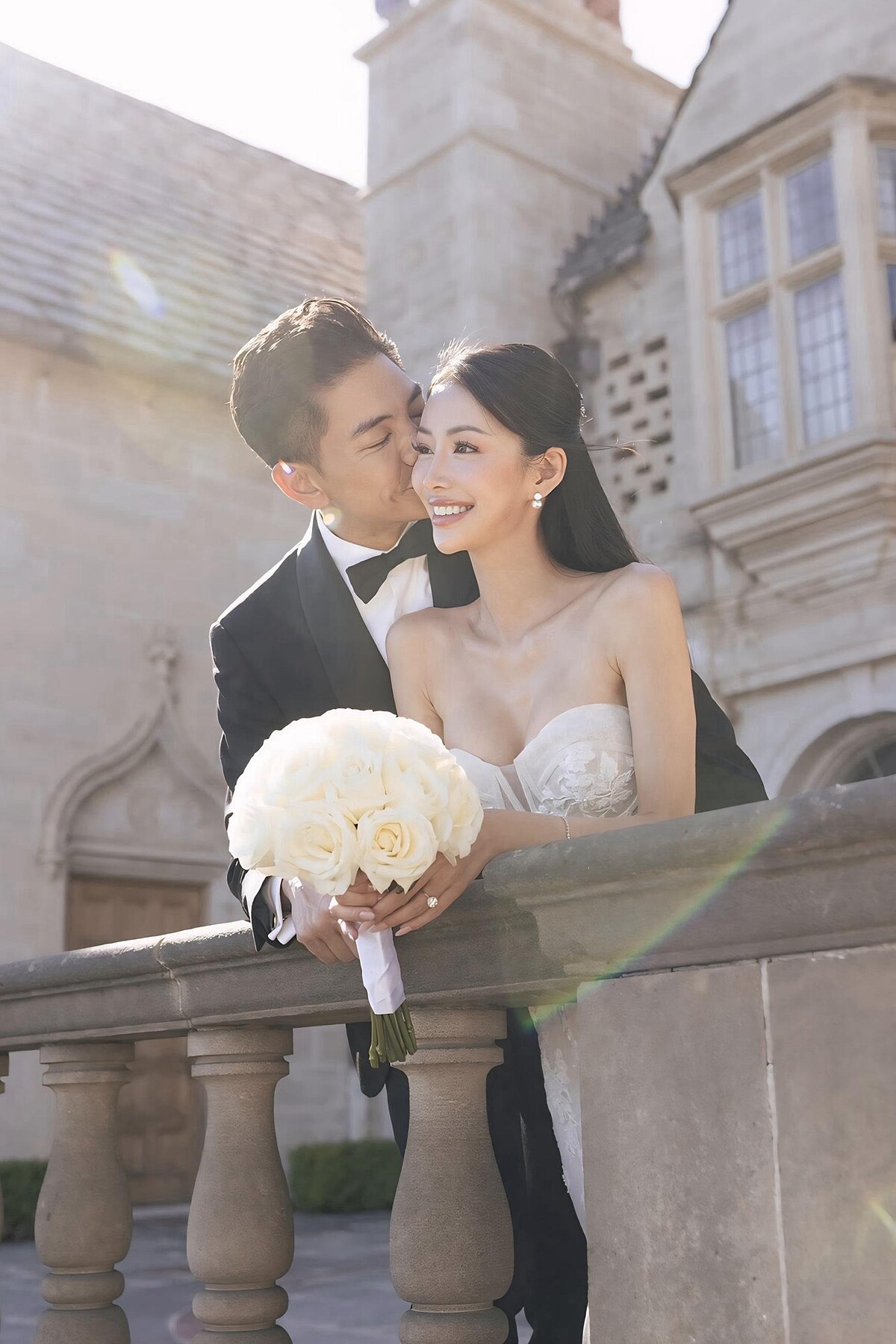 孔令奇、Eunice婚禮照