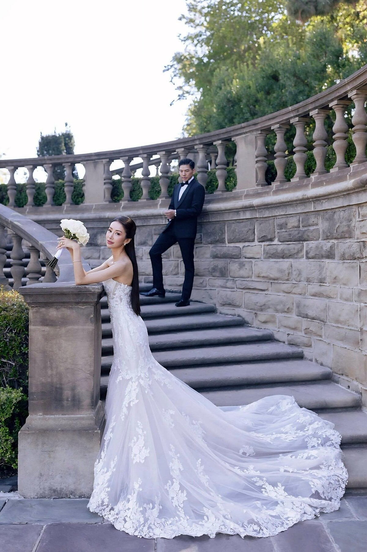 孔令奇、Eunice婚禮照